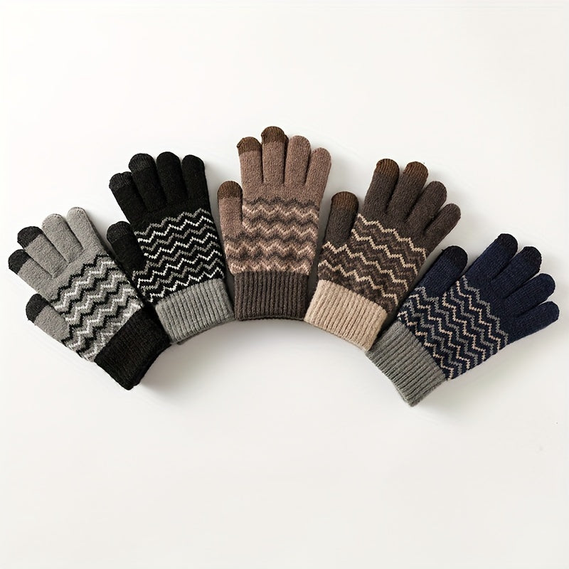 Winter Touch Screen Knitted Warm Gloves