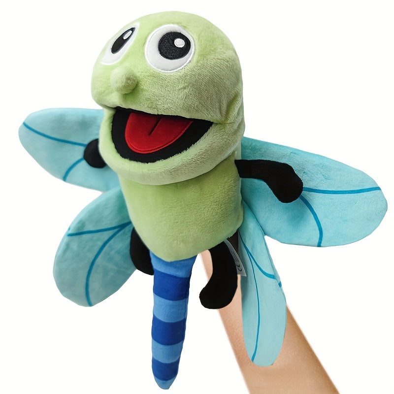 Insect Animal Hand Puppet Butterfly Bee Soothing Toy Doll Eagle Doll
