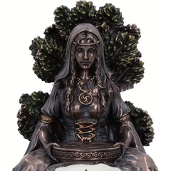 Goddess Resin Statue Candle Holder Home Garden Decor