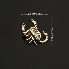 Men's Suit Scorpion Pin