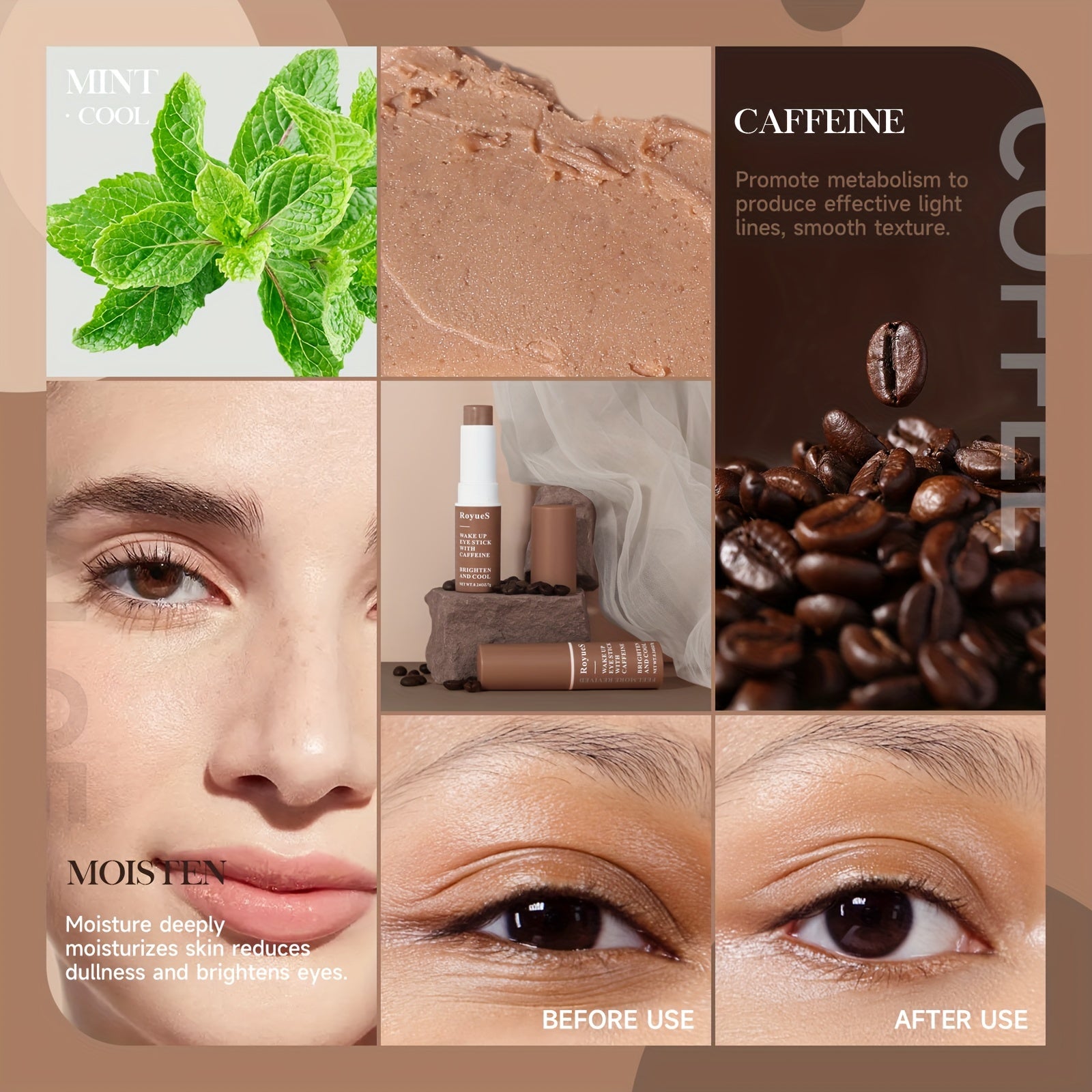 Caffeine Eye Cream - Firming & Hydrating
