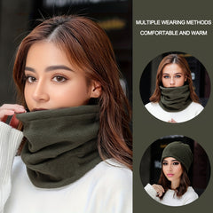 Outdoor Windproof Fleece Neck Scarf Mask for Men and Women