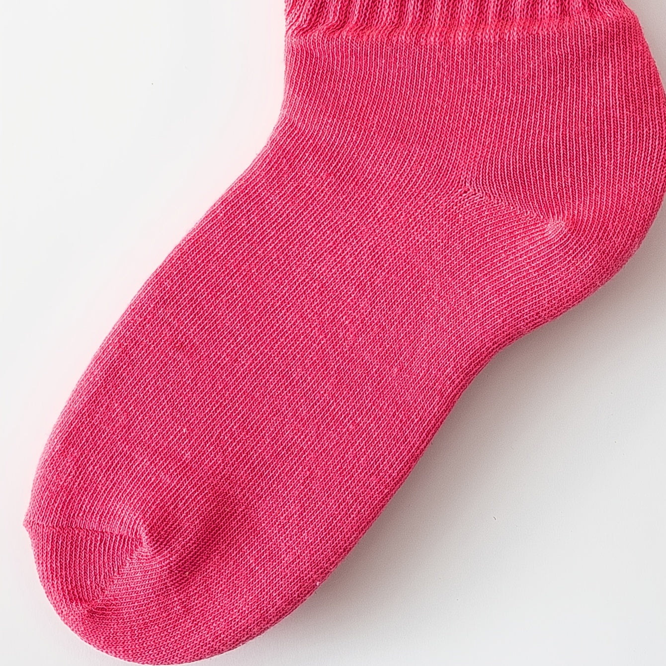 3 Pairs Solid Socks Soft Sports Women's Stockings