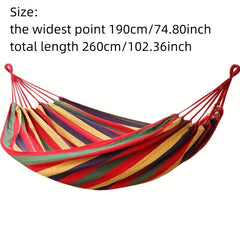 Outdoor Swing Hanging Double Rocking Bed Adult Hammock