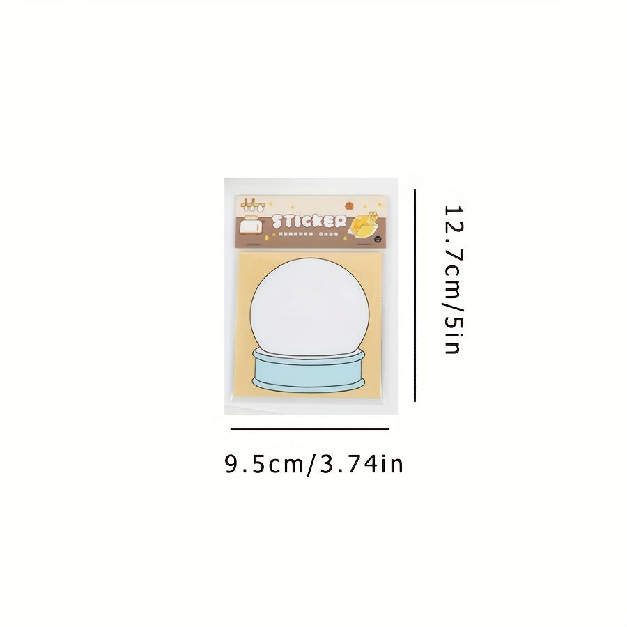 20 Sheets Sticky Notes Paper Creative Hand Account Message Notepad Paper