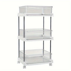1pc Drawer Storage Rack Kitchen Storage Floor Layer Stand