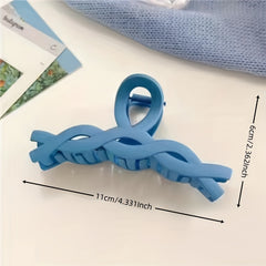 Plastic Hairpin Grab Clip Hair Accessories Decorative Headwear