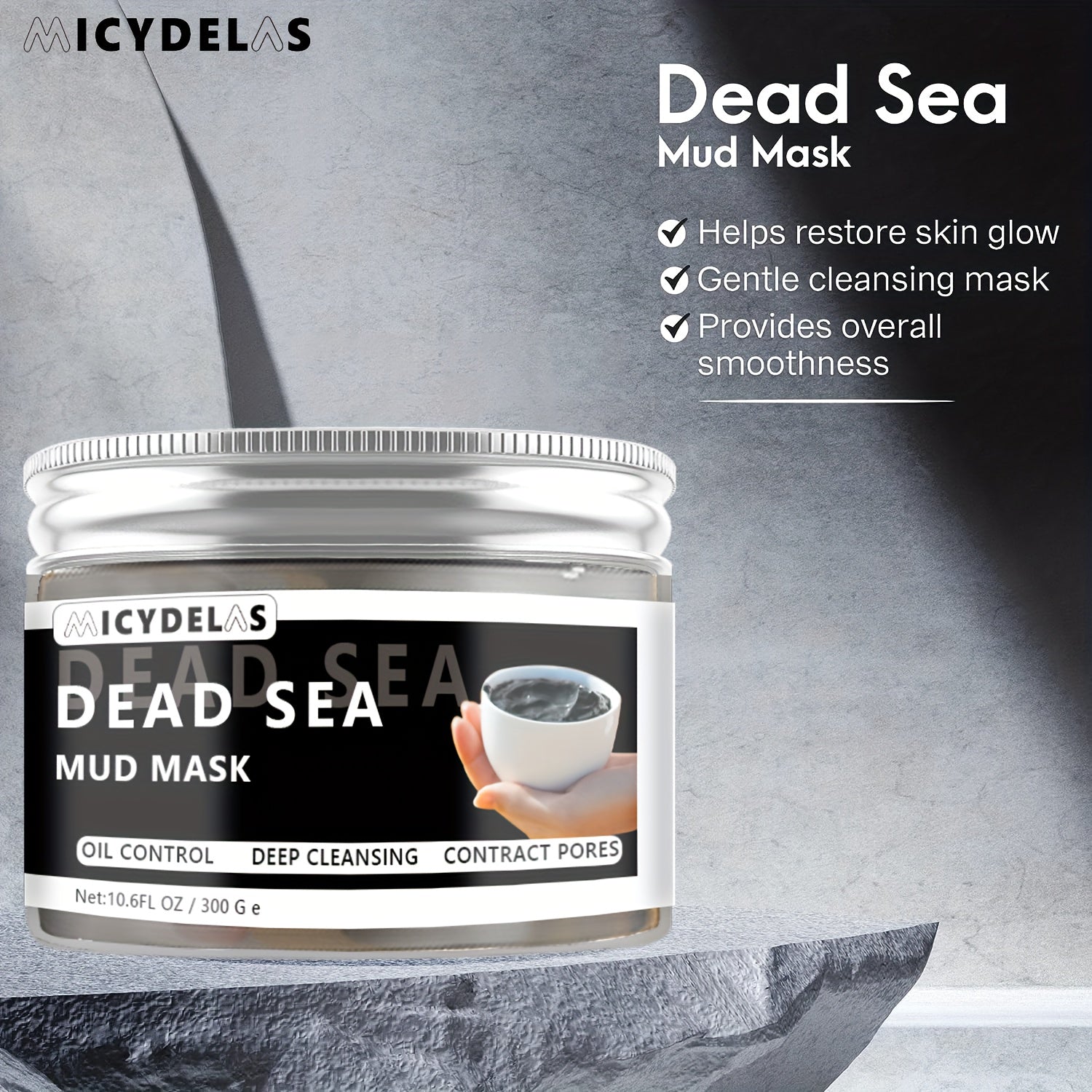 Dead Sea Mud Mask Blackhead Remover Deep Cleansing Mask