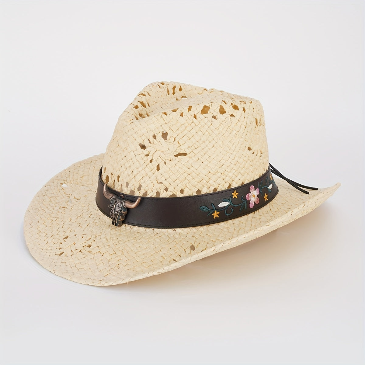 Spanish Retro Cowboy Straw Hat All-match Beach Hat