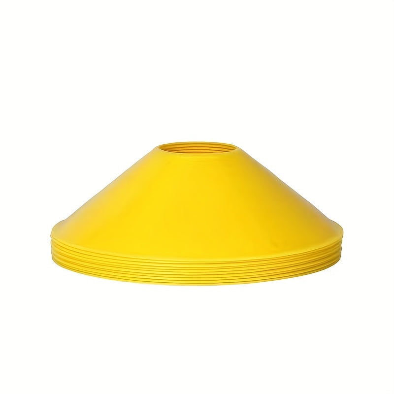 10pcs Basketball & Football Training Discs with Holder & Bag