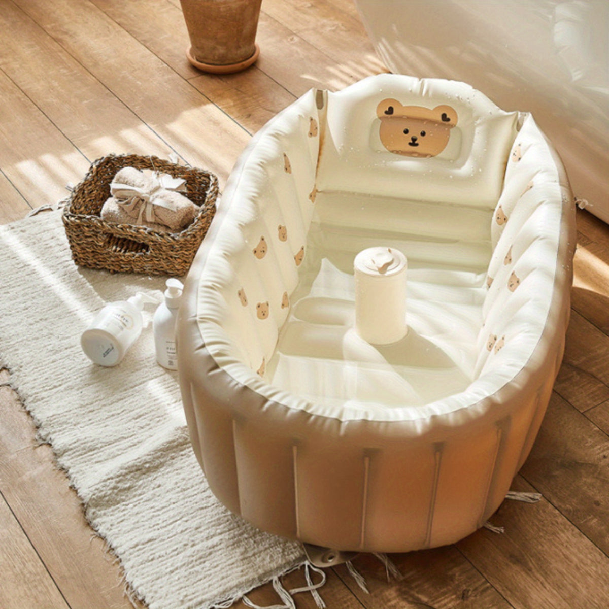 Baby Inflatable Bathtub Portable Collapsible Bath