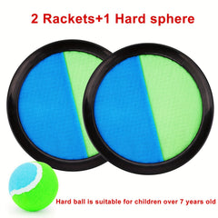 Kids Toss And Catch Ball Set Outdoor Sports Racket Palm Ball
