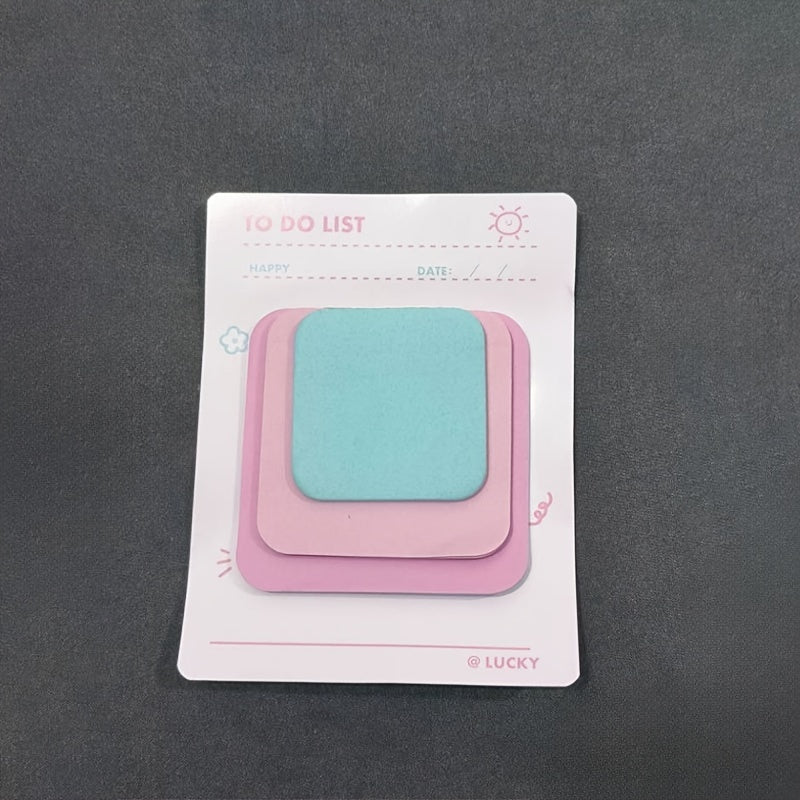 Student Sticky Notes Set - Colorful Message Note Stickers