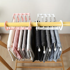 5-in-1 Stainless Steel Telescopic Pants Hanger