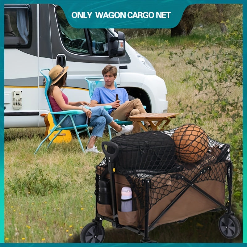 1pc Utility Wagon Net Cargo Net for Garden Cart Folding Trolley