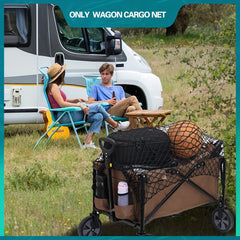 1pc Utility Wagon Net Cargo Net for Garden Cart Folding Trolley