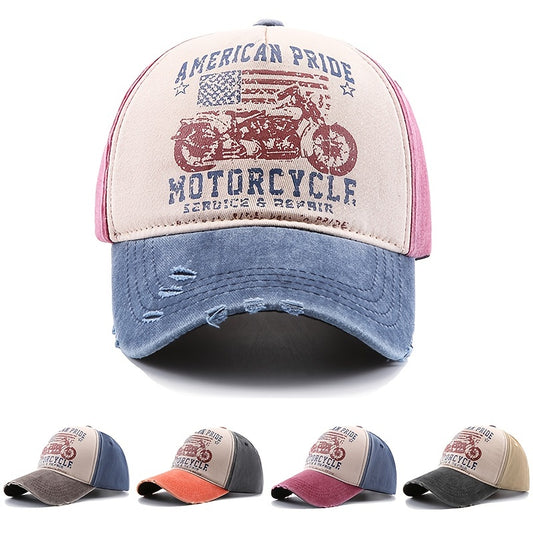 Ripped Holes Baseball Cap Washed Caps Sunshade Outdoor Couples Caps