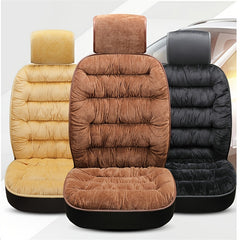 Soft Plush Car Seat Cover Cushion Pad Winter Auto Interior Accessories