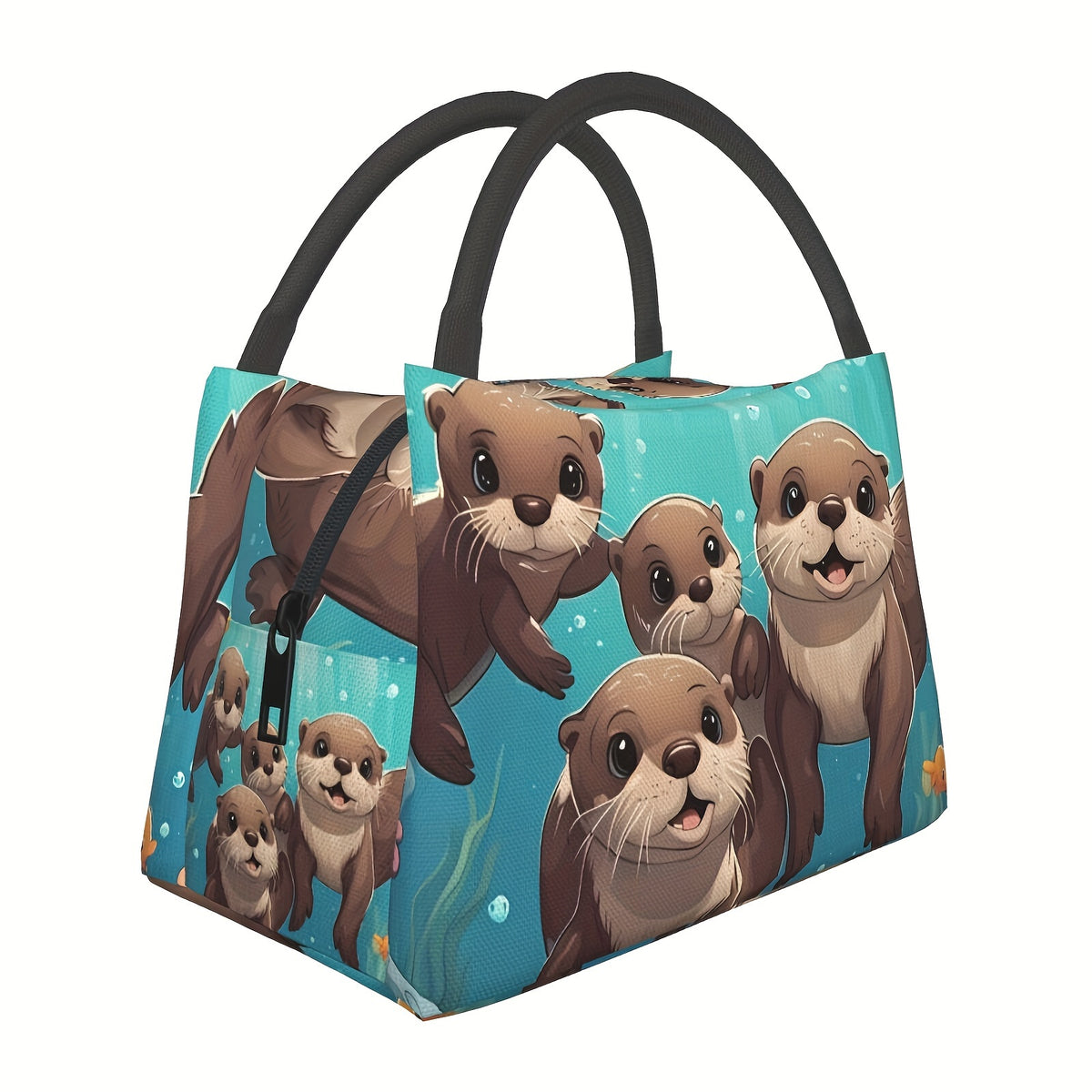 Otter Insulated Lunch Bag Reusable Cooler Tote for Work Picnics