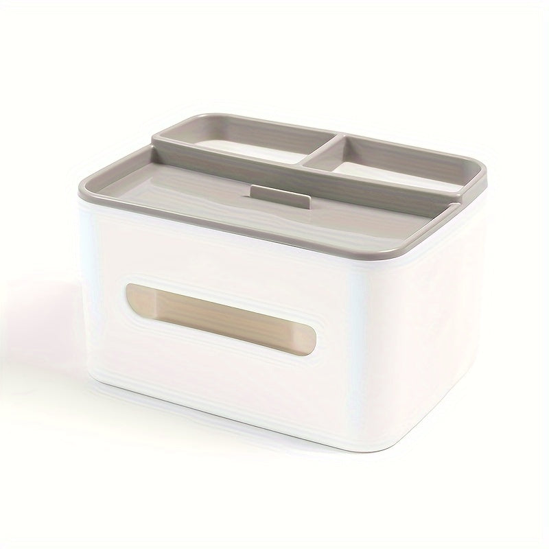 Desktop Storage Box Tissue Box Drawer Paper Box Remote Control Organizer