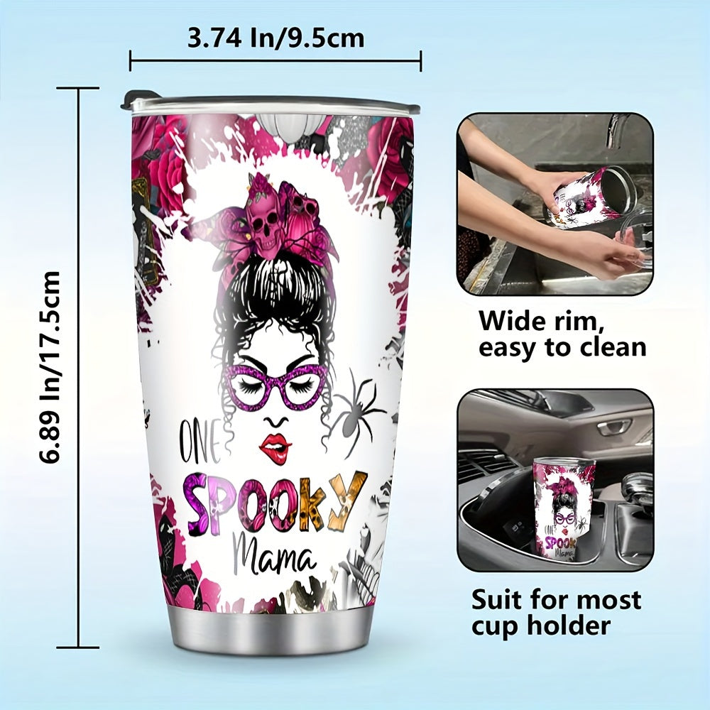 20oz Stainless Steel Insulated Tumbler Coffee Cup - Keeps Beverages Cold and Hot