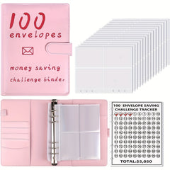 Envelope Challenge Binder Budget Book Easy To Save