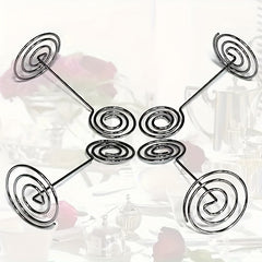 2pcs 85mm Lollipop Message Clip Desktop Metal Ornament Sticky Note Clip