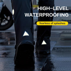 Waterproof Shoe Covers with Reflectors for Men and Women