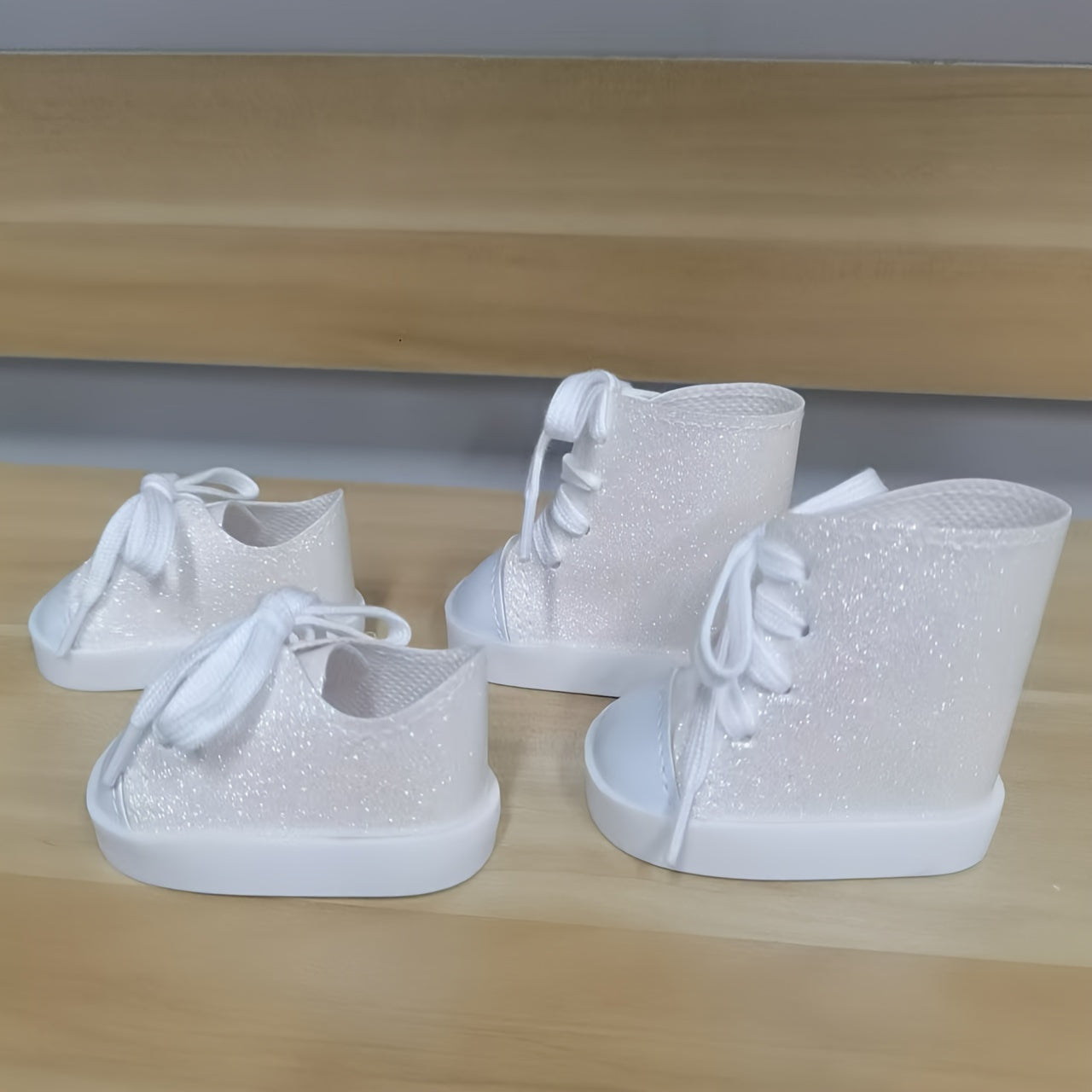 Glitter Doll Shoes Fits 18" Dolls Perfect Gift for Holidays
