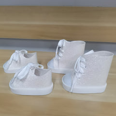 Glitter Doll Shoes Fits 18" Dolls Perfect Gift for Holidays