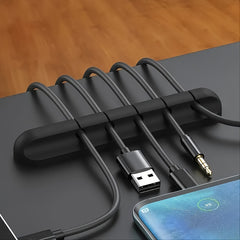 1pc Desktop Data Cable Manager - Keep Your Desk Organized