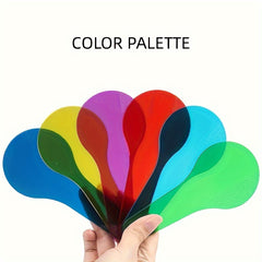6pcs Transfer Boards Optical Puzzle Science Experiment Toys