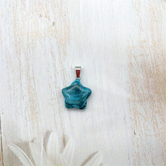 Natural Crystal Star Pendant Healing Gemstone Men