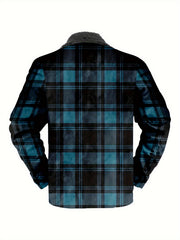 Men's Plush Lapel Thick Winter Jacket