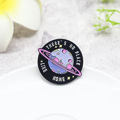 Home Sweet Home Planet Brooch