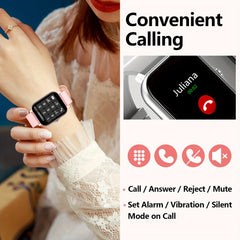 Smart Watch Count Calories Monitor Sleep Connect Android iOS