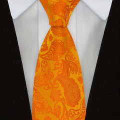 1pc Mens Paisley Ties Solid Tie Handkerchief Floral Men's Necktie Set Wedding