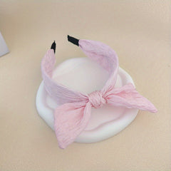 Bow Knotted Headband Hair Band For Girls Women Wide Headband