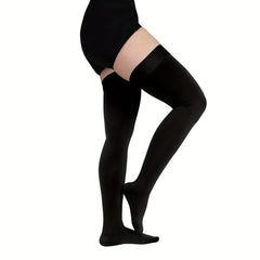 30-40 mmHg Comp Stockings Thigh High Closed Toe for Varicose & Edema