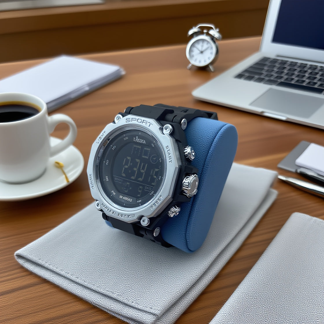 Boys' Student Watch with Alarm & Waterproof Feature