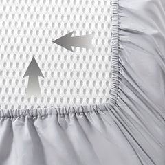 BEEWEED 4-Piece Microfiber Crib Sheets for Boys and Girls