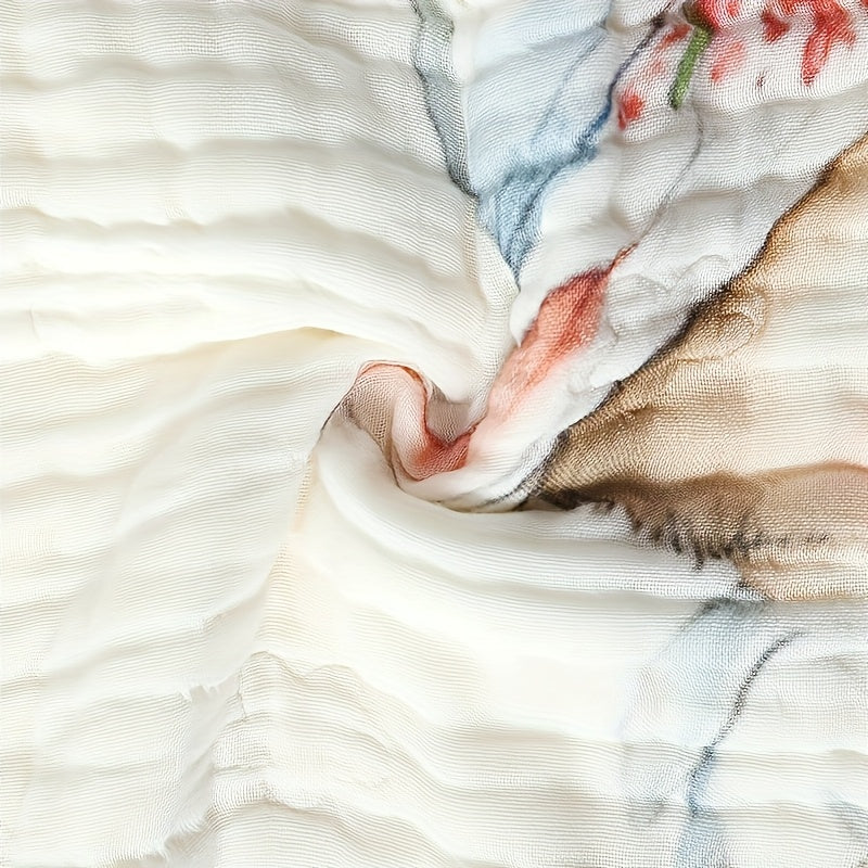 Cozy Kids Bath Towel 6 Layer Absorbent Quilt Soft Polyester Knit