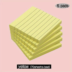 10 Pastel Sticky Notes 3x3 Lined Adhesive Memo Small Pads