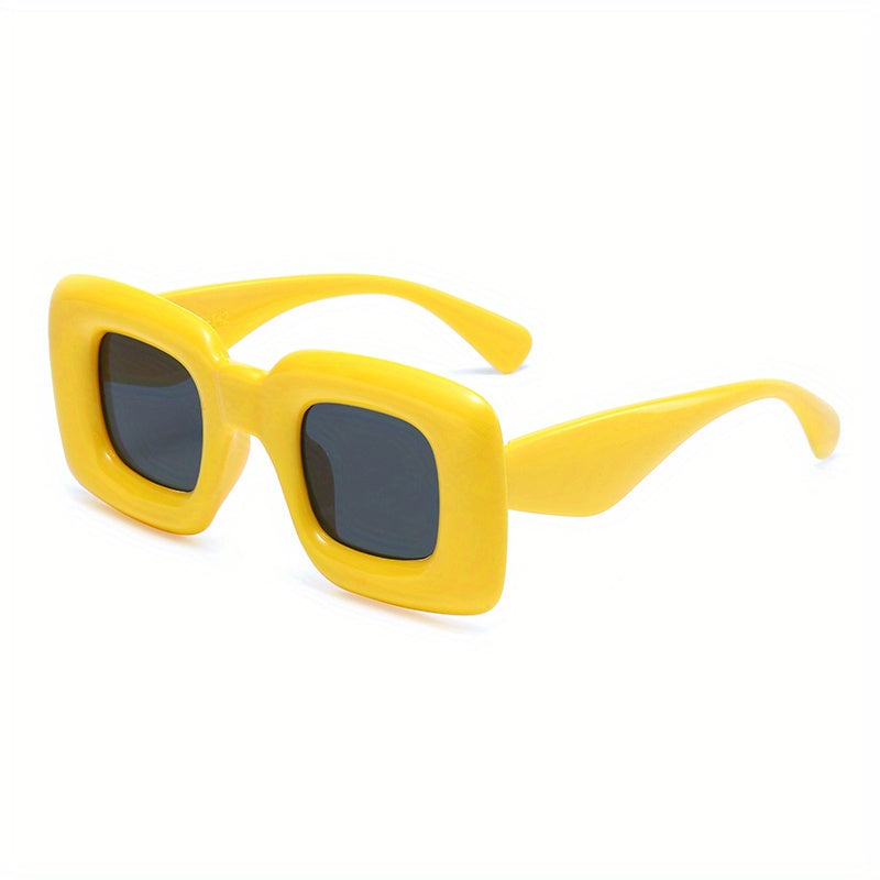 Y2K Inflated Square Sunglasses UV400
