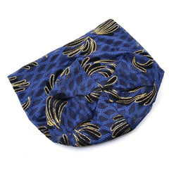 Lace Embroidery Beanie Vintage Elastic Turban Casual Head Wrap Soft Bonnet