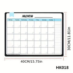 Company Planning Magnetic Form Refrigerator Sticker