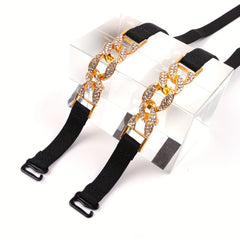 Non-slip Underwear Straps Chain Linked Shoulder Straps