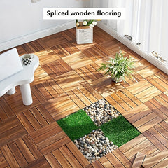 Interlocking Patio Deck Flooring for Garden Poolside Balcony