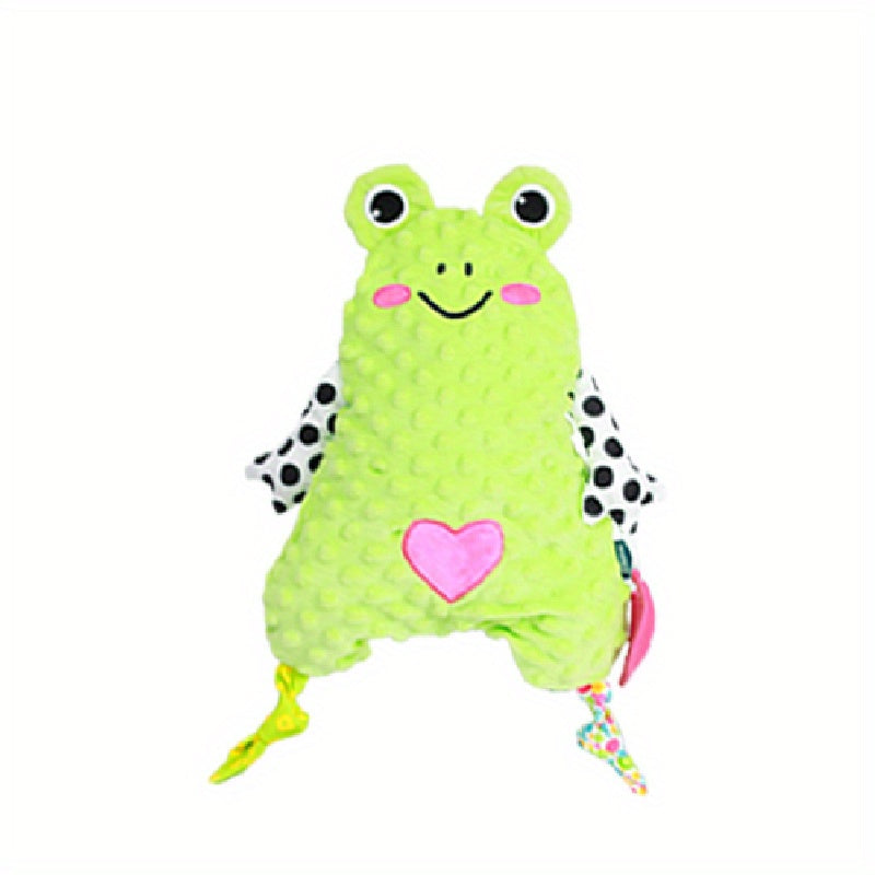 Baby Soothing Towel with Animal Doll for Infant and Toddler