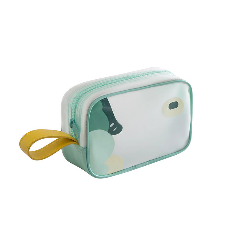 Travel Toiletry Bag Zipper Makeup Brush Holder